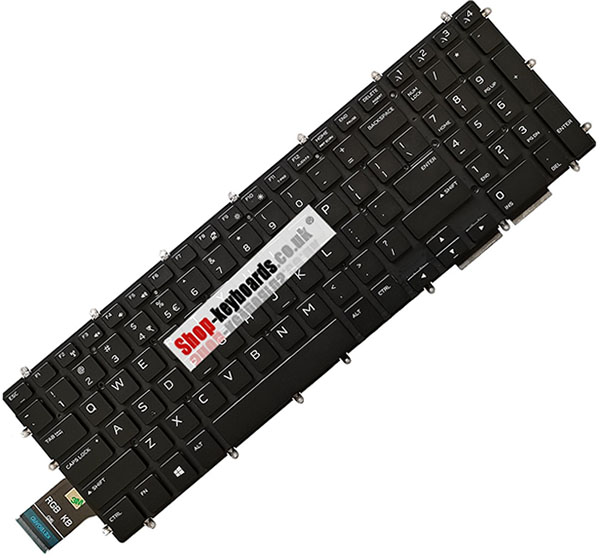 Dell P79F Keyboard image