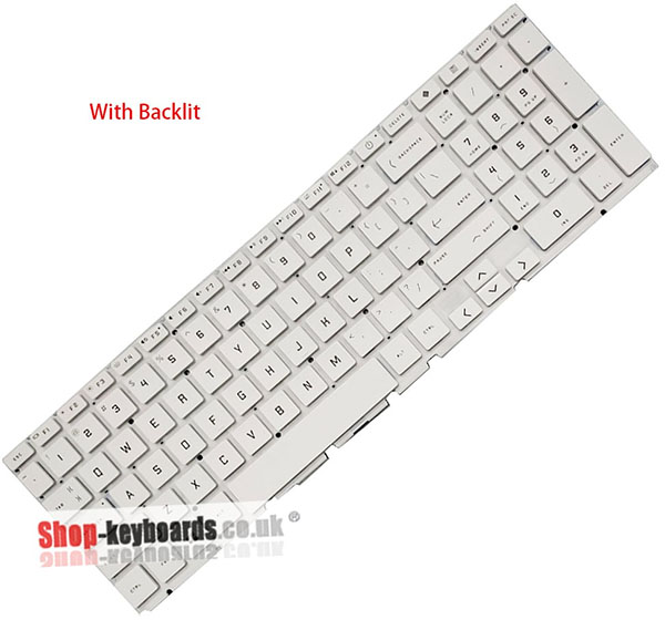 HP VICTUS 16-E0000NE Keyboard image